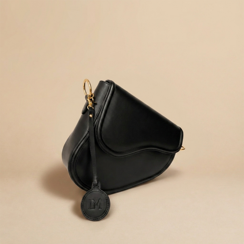 Sac Selle-LM Noir en Cuir