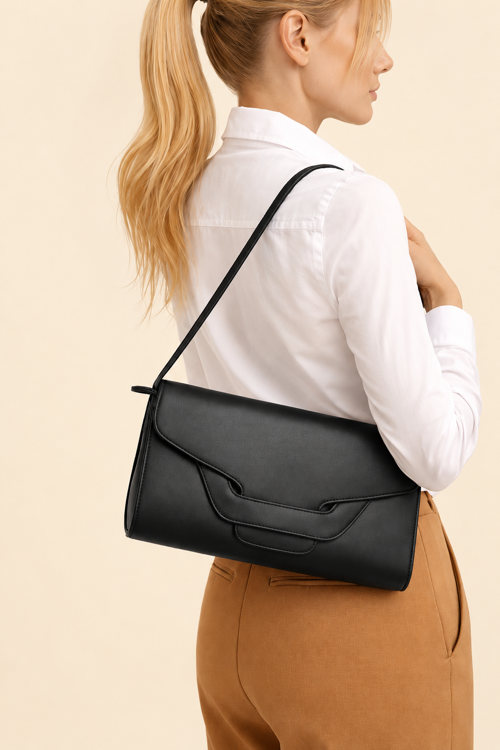 Pochette étrier noir