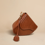 Sac Selle-LM Marron Marbré en Cuir 1