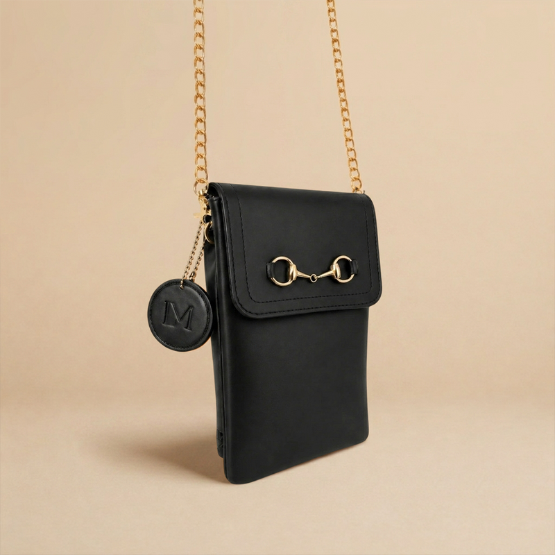 Sac téléphone Diane noir