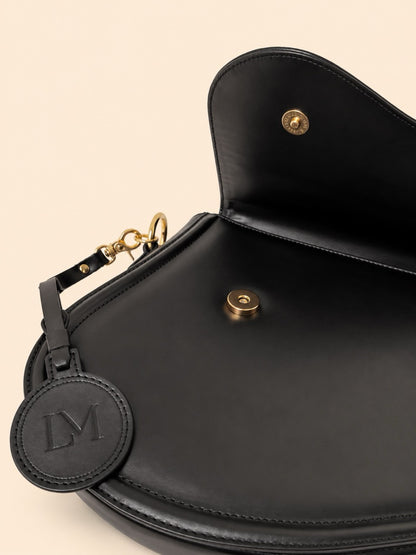 Sac Selle-LM Noir en Cuir