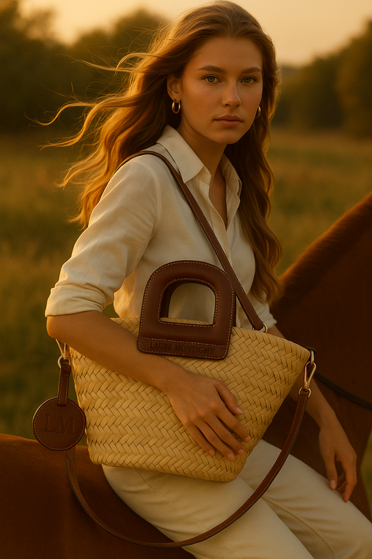 Panier Amazone marron