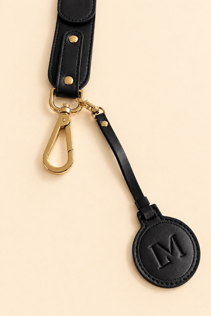 Sac Selle-LM Noir en Cuir
