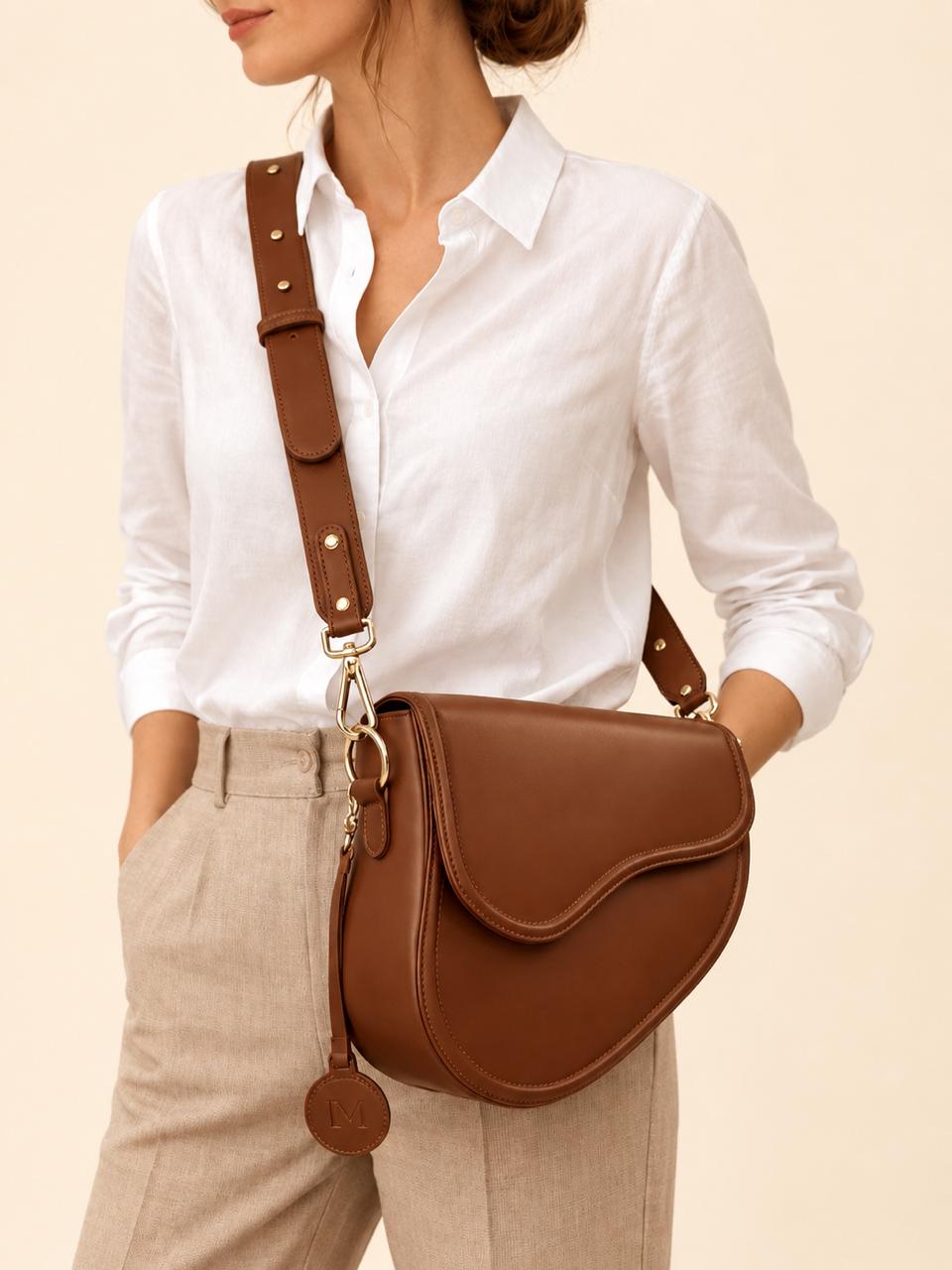 Sac Selle Marron 7