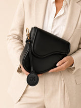 Sac Selle-LM Noir en Cuir 7