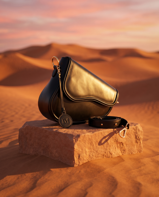 Sac Selle-LM Noir en Cuir